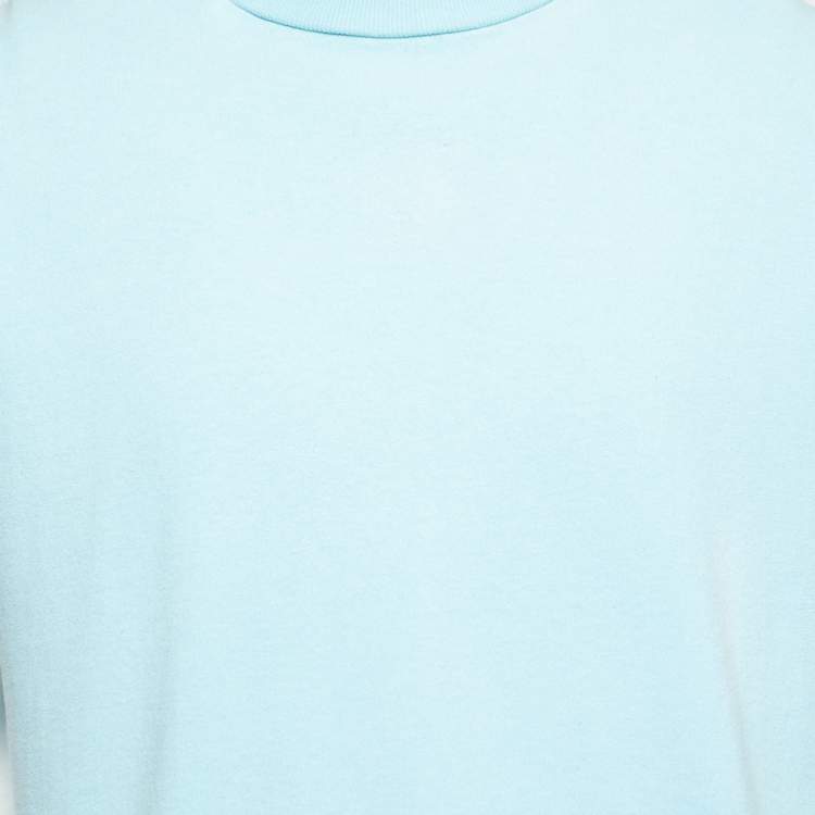 مملوكة مسبقًا Louis Vuitton Light Blue Cotton Inside-Out T-Shirt S