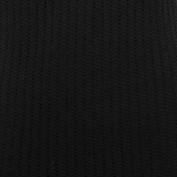 مملوكة مسبقًا Louis Vuitton Black Pointelle-Knit Braided Neck Midi Dress S 