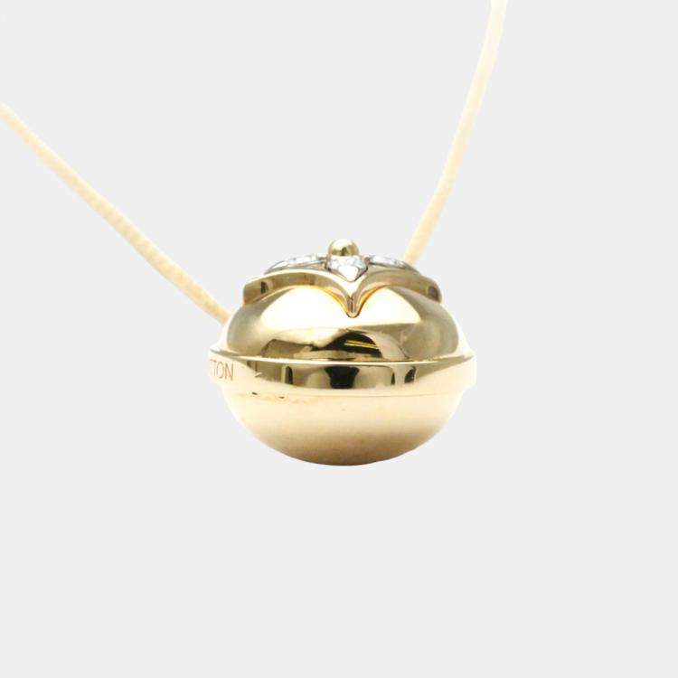 Pre Owned Louis Vuitton 18K Pink Gold B Blossom Diamond Necklace