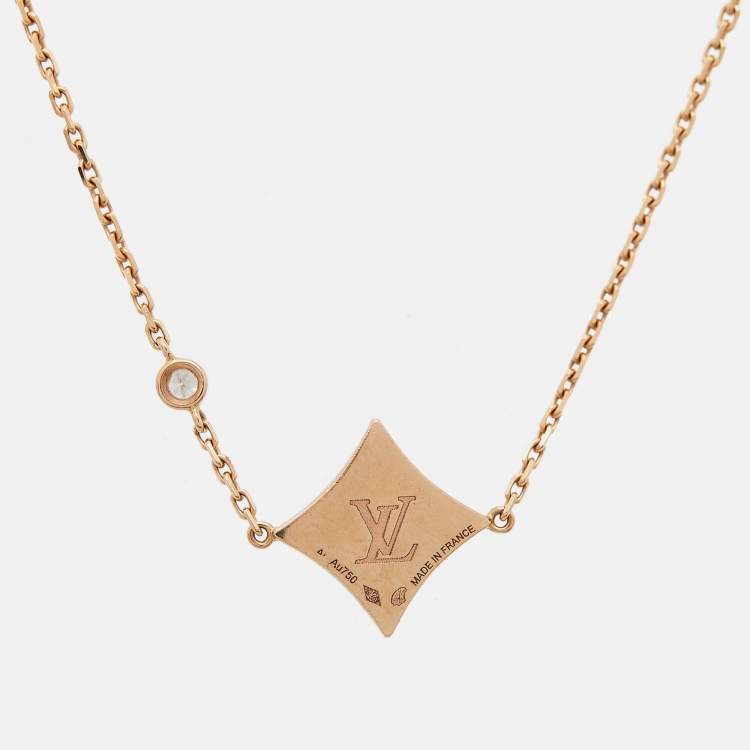 Pre Owned Louis Vuitton  Blossom BB Star Pink Mother of Pearl 18k Rose Gold Bracelet