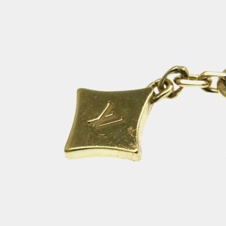 Pre Owned Louis Vuitton Brassiere Empreinte Bracelet Pink Gold 18K Charm Bracelet