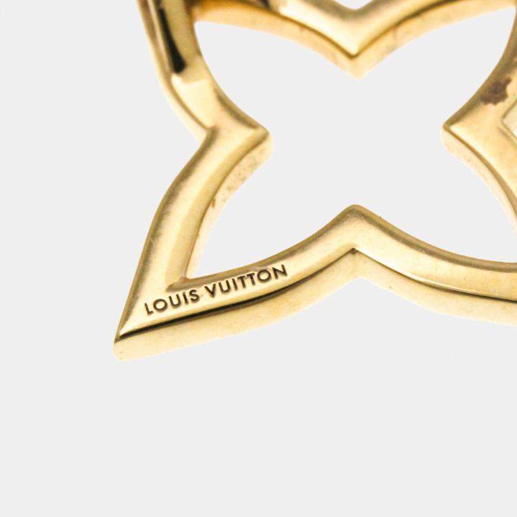 Pre Owned Louis Vuitton Ombre Blossom Diamonds 18K  Pink Gold Diamond Pendant Necklace 