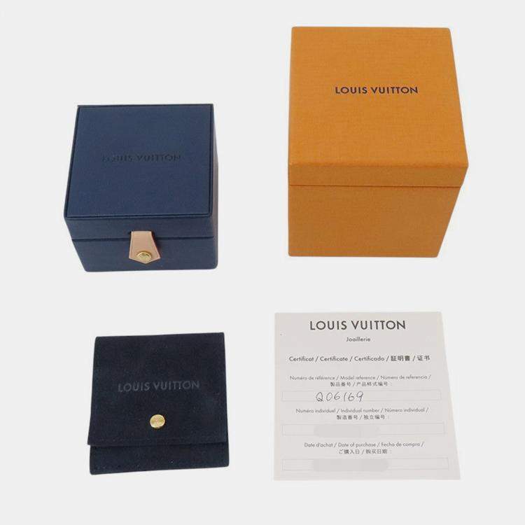 Pre Owned Louis Vuitton Idylle Blossom Single Earring 18K Pink Gold