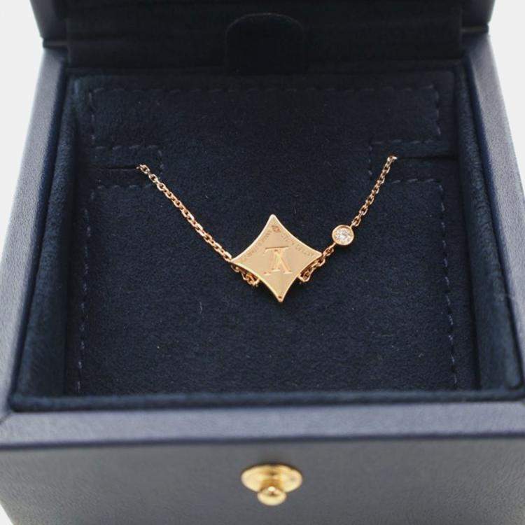 Pre Owned Louis Vuitton Color Blossom BB Star Pendant Necklace