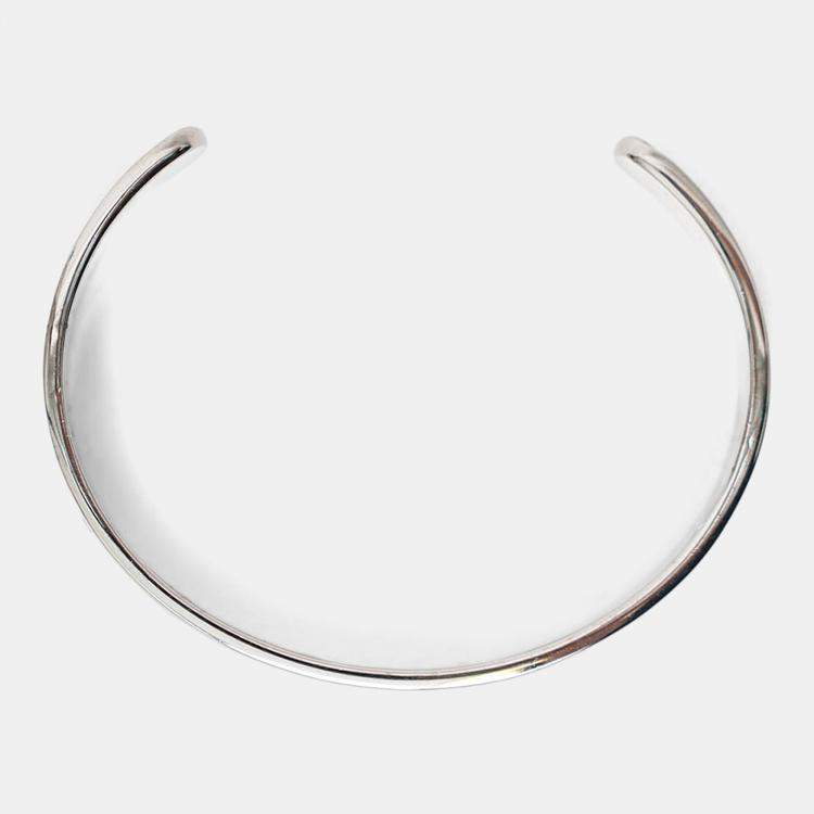 مملوكة مسبقًا Louis Vuitton x Nigo Silver Tone Squared Strass Bracelet Size M