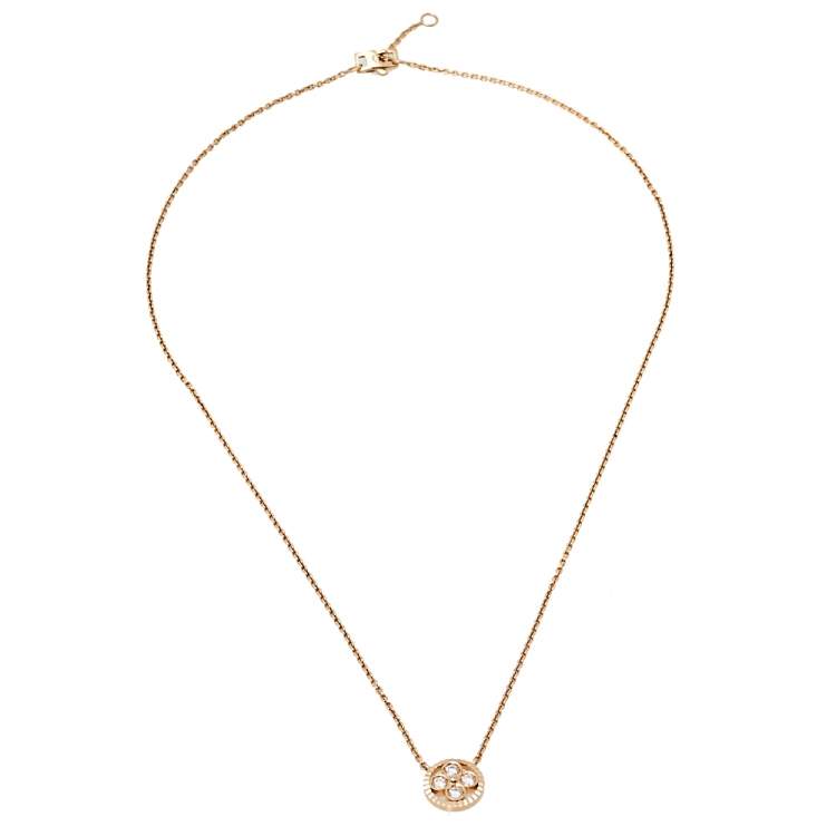 Louis Vuitton Signature Diamond Necklace