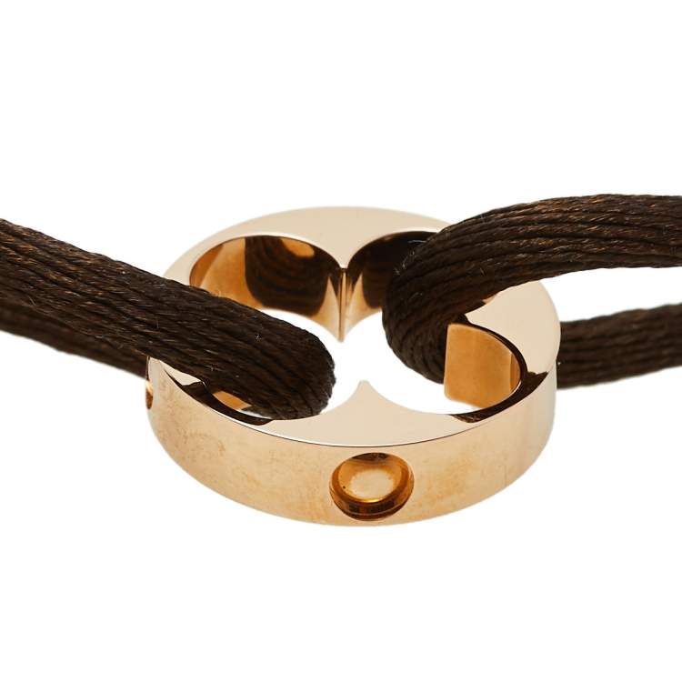 Louis Vuitton Empreinte gold bracelet