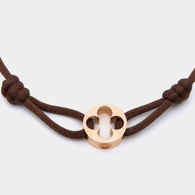Louis Vuitton flower brown bracelet