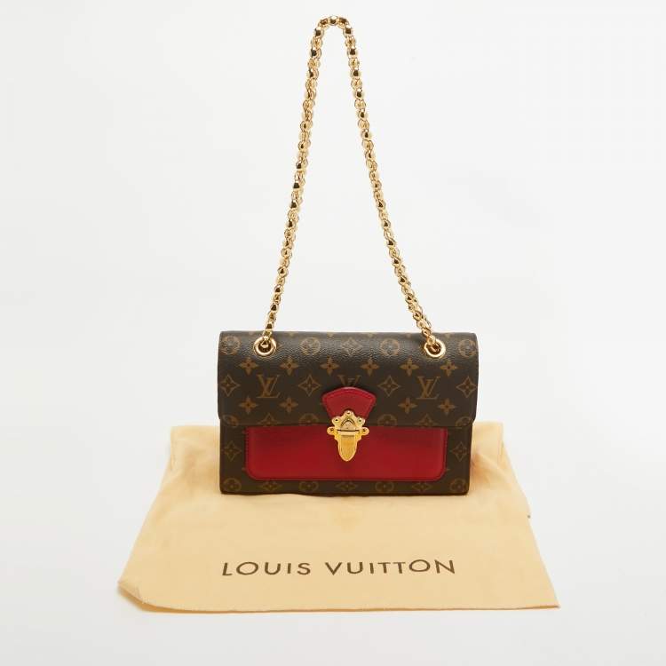 Pre Owned Louis Vuitton Cerise Monogram Canvas Victoire Bag