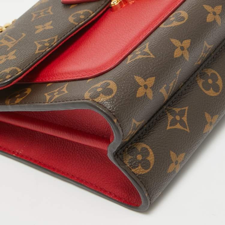 Pre Owned Louis Vuitton Cerise Monogram Canvas Victoire Bag