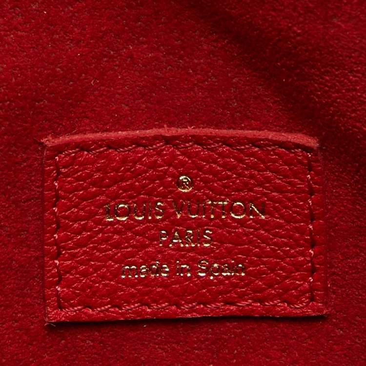 Pre Owned Louis Vuitton Cerise Monogram Canvas Victoire Bag