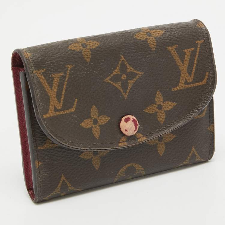 Pre Owned Louis Vuitton Monogram Canvas Rosalie Coin Purse