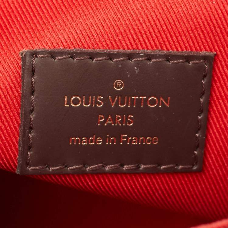 Pre Owned Louis Vuitton Damier Ebene Canvas Croisette Bag