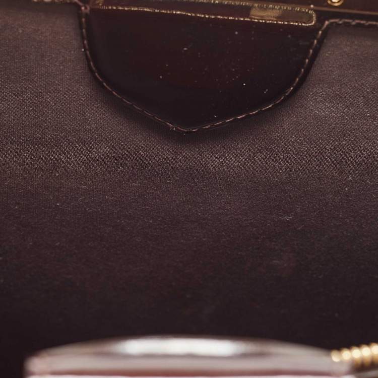 مملوكة مسبقًا Louis Vuitton Amarante Monogram Vernis Deesse GM Bag