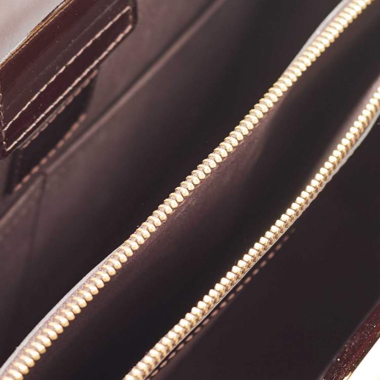 مملوكة مسبقًا Louis Vuitton Amarante Monogram Vernis Deesse GM Bag