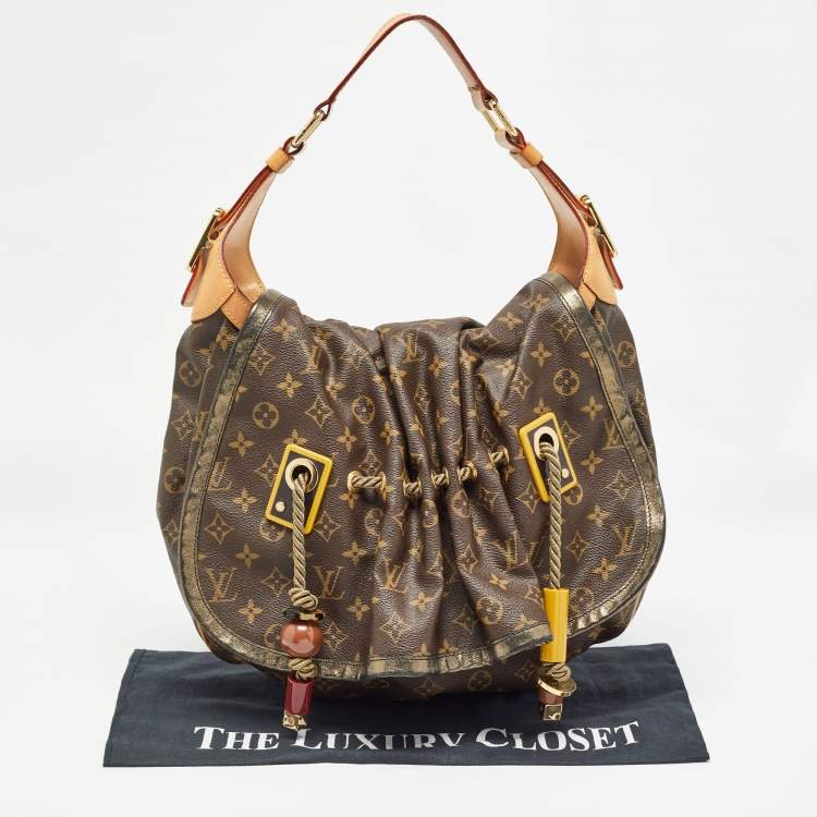 مملوكة مسبقًا Louis Vuitton Monogram Canvas and Leather Limited Edition Kalahari GM Bag