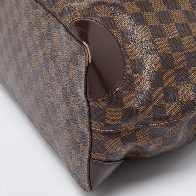 Pre Owned Louis Vuitton Damier Ebene Canvas Hampstead MM Bag