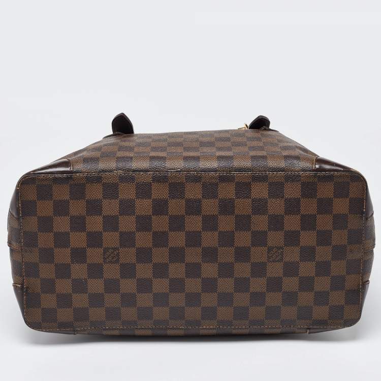 Pre Owned Louis Vuitton Damier Ebene Canvas Hampstead MM Bag