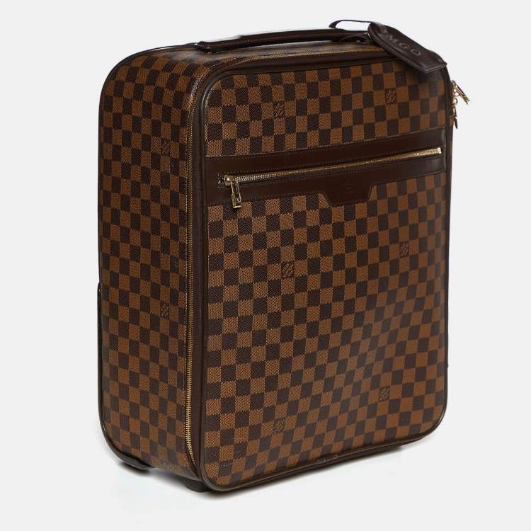 مملوكة مسبقًا Louis Vuitton Damier Ebene Canvas Pegase 45 Luggage