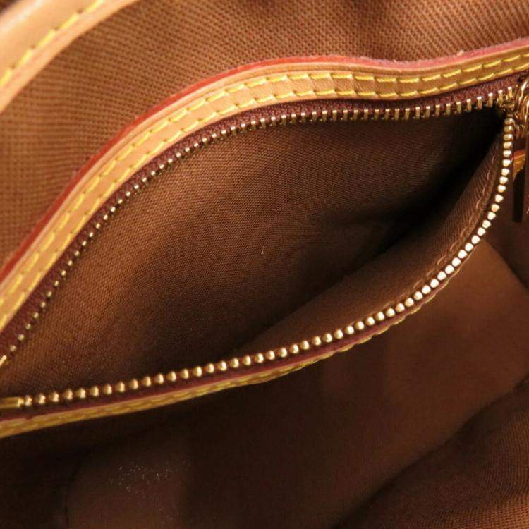 Pre Owned Louis Vuitton x Takashi Murakami Brown Canvas PM Vavin Tote Bag