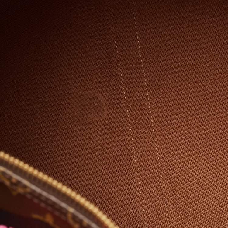 Pre Owned Louis Vuitton Monogram Roses Canvas Keepall 50 Bag