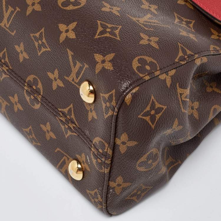 Pre Owned Louis Vuitton Cherry Monogram Canvas Venus Bag