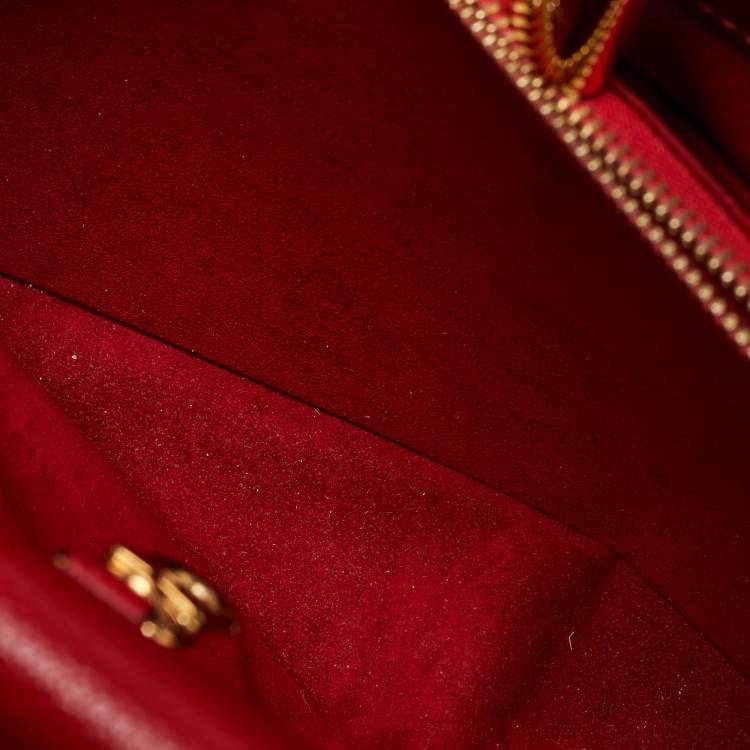 Pre Owned Louis Vuitton Cherry Monogram Canvas Venus Bag