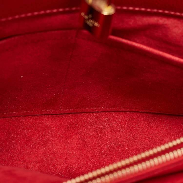 Pre Owned Louis Vuitton Cherry Monogram Canvas Venus Bag