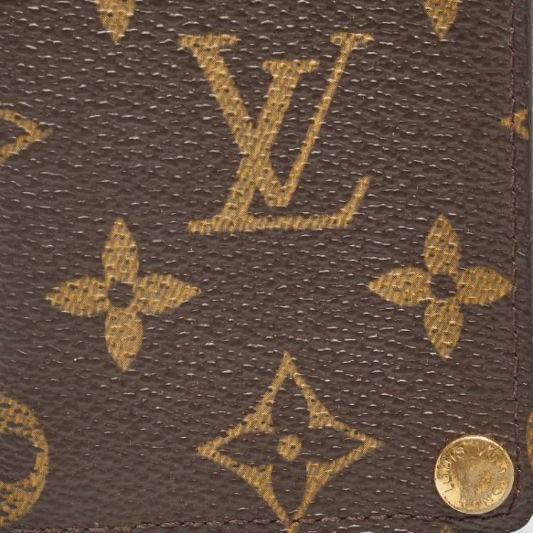 Pre Owned Louis Vuitton Monogram Canvas Porte Cartes Credit Pression Card Holder