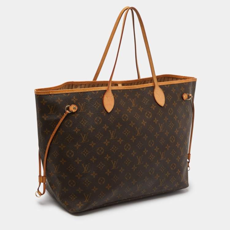 Pre Owned Louis Vuitton Monogram Canvas Neverfull GM Bag