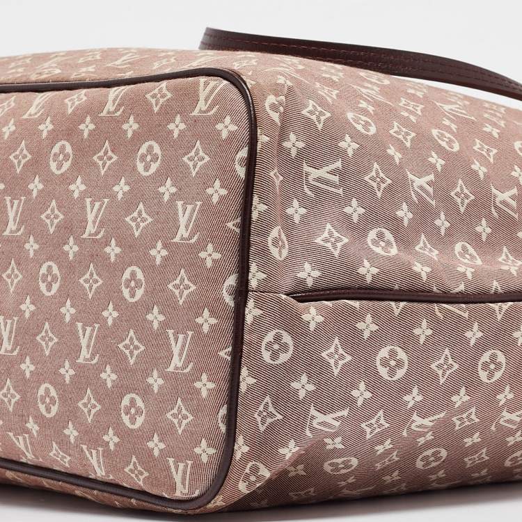 Pre Owned Louis Vuitton Sepia Monogram Idylle Neverfull MM Bag