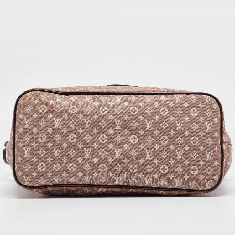 Pre Owned Louis Vuitton Sepia Monogram Idylle Neverfull MM Bag