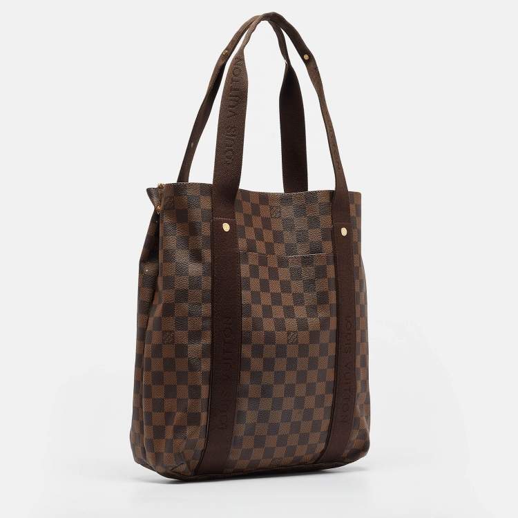 Pre Owned Louis Vuitton Damier Ebene Canvas Beaubourg Tote
