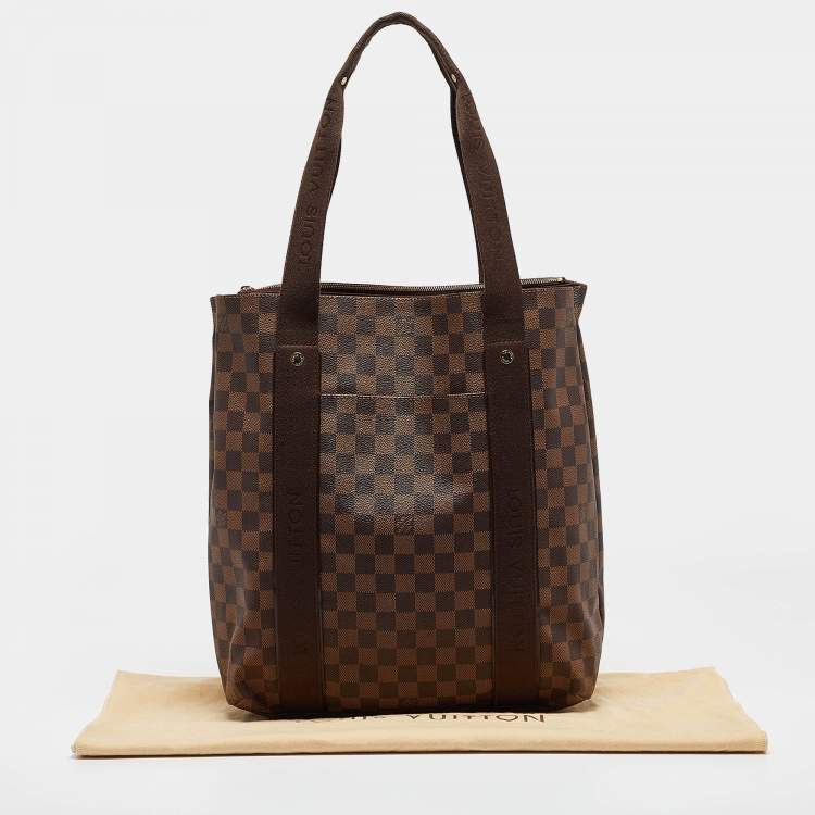Pre Owned Louis Vuitton Damier Ebene Canvas Beaubourg Tote