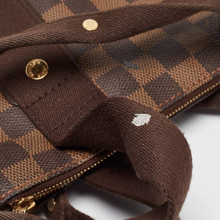 Pre Owned Louis Vuitton Damier Ebene Canvas Beaubourg Tote