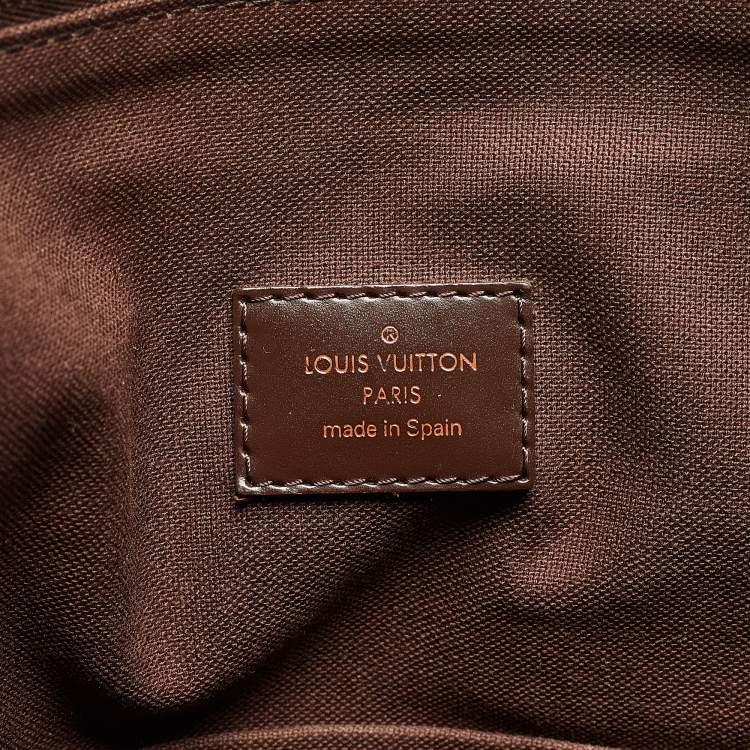 Pre Owned Louis Vuitton Damier Ebene Canvas Beaubourg Tote