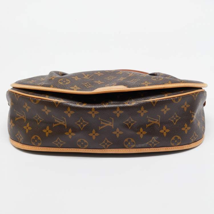 Pre Owned Louis Vuitton Monogram Canvas Menilmontant MM Bag