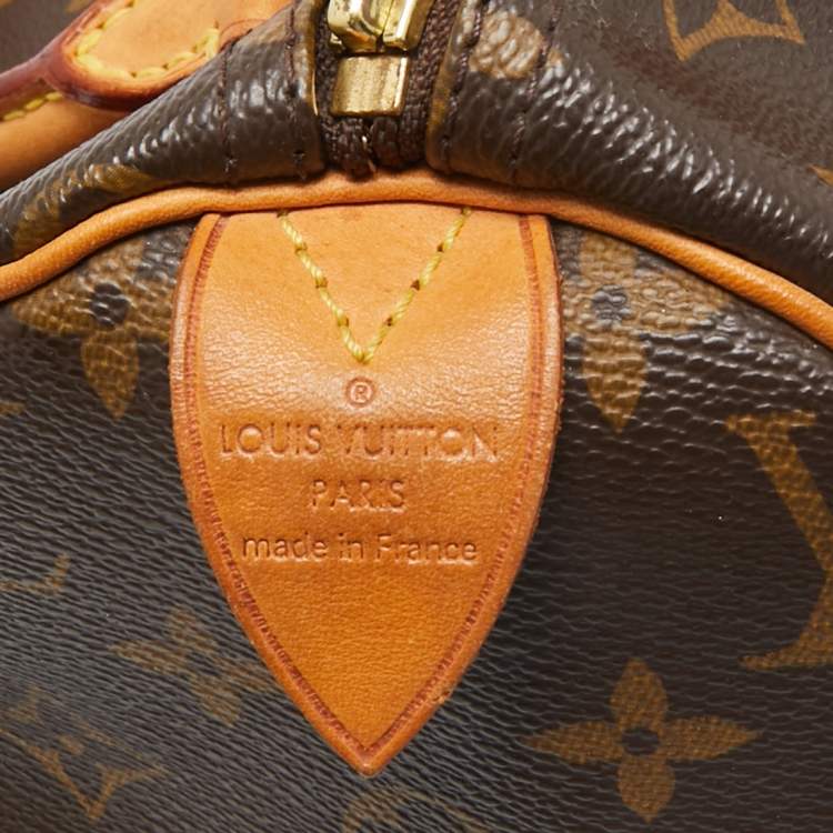 Pre Owned Louis Vuitton Monogram Canvas Speedy 30 Bag
