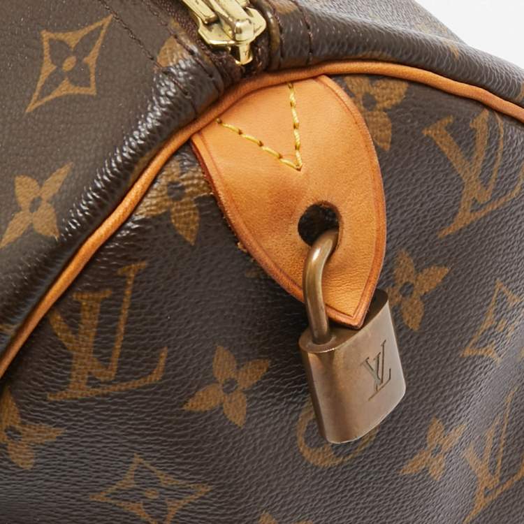 Pre Owned Louis Vuitton Monogram Canvas Speedy 30 Bag