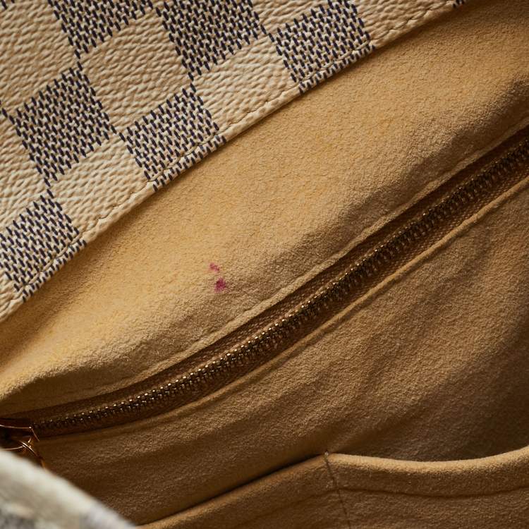 Pre Owned Louis Vuitton Damier Azur Canvas Artsy MM Bag