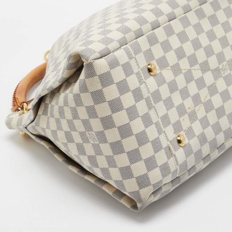 Pre Owned Louis Vuitton Damier Azur Canvas Artsy MM Bag