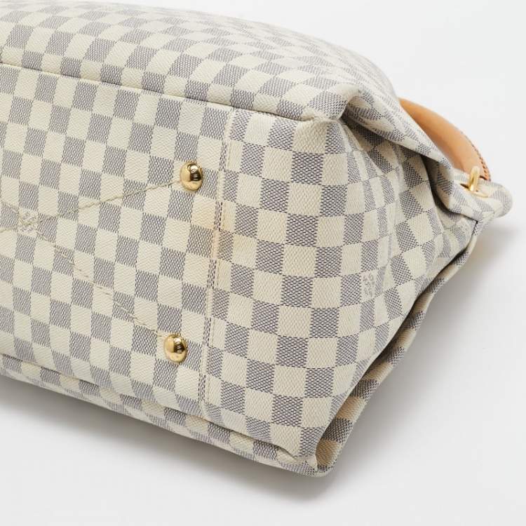 Pre Owned Louis Vuitton Damier Azur Canvas Artsy MM Bag