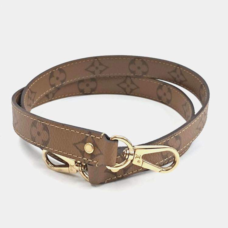 Pre Owned Louis Vuitton Blue/Brown Reverse Monogram Duffle Bag