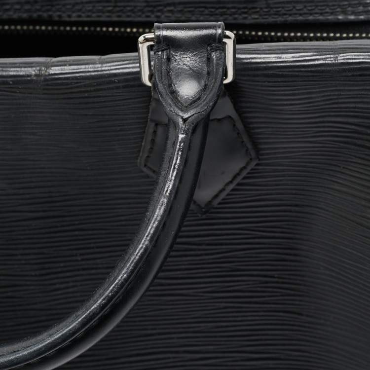 Pre Owned Louis Vuitton Black Epi Leather Speedy 30 Bag