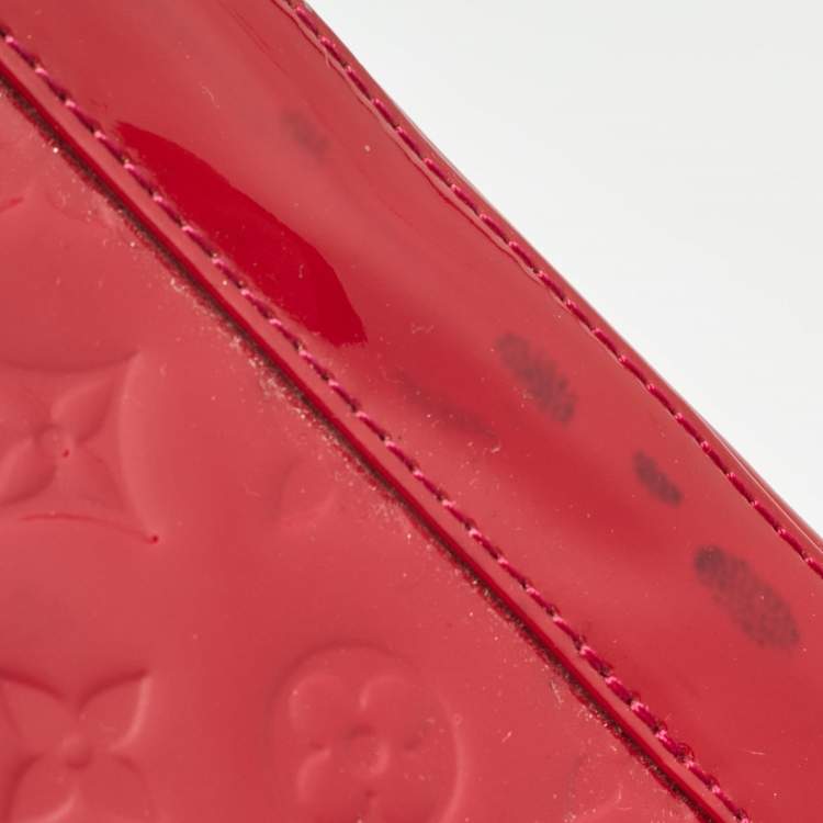 Pre Owned Louis Vuitton Indian Rose Monogram Vernis Alma PM Bag