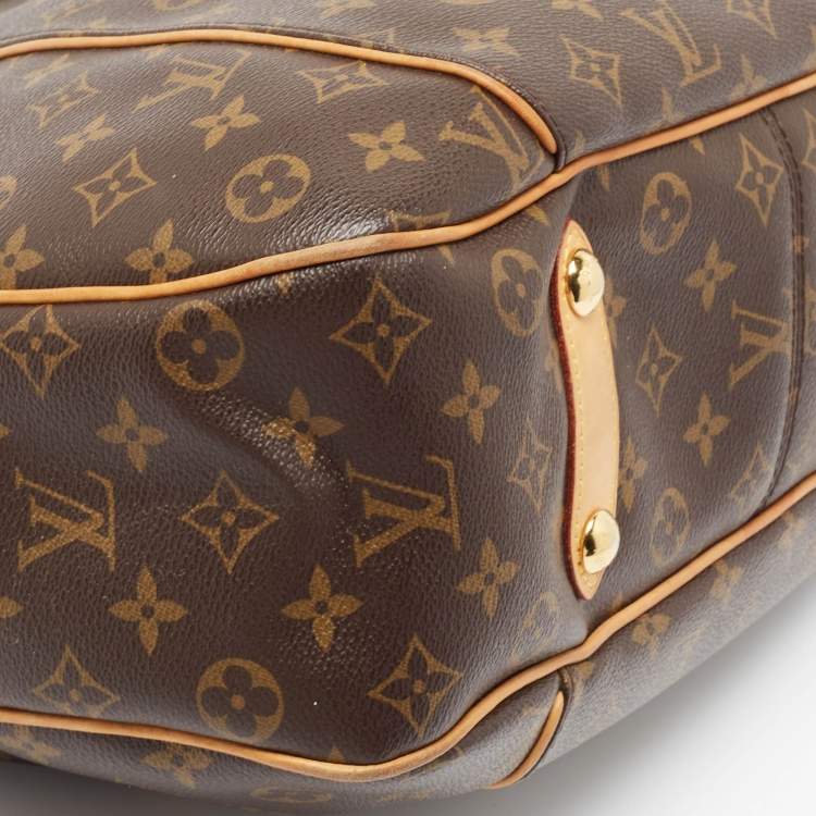 Pre Owned Louis Vuitton Monogram Canvas Galliera PM Bag