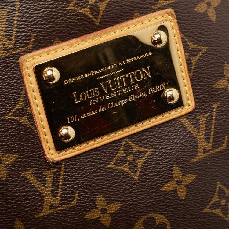 Pre Owned Louis Vuitton Monogram Canvas Galliera PM Bag