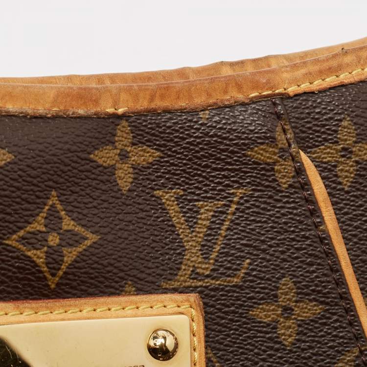 Pre Owned Louis Vuitton Monogram Canvas Galliera PM Bag