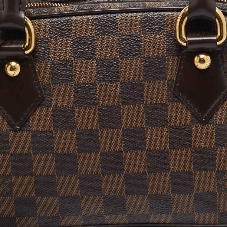 Pre Owned Louis Vuitton Damier Ebene Canvas Duomo Bag