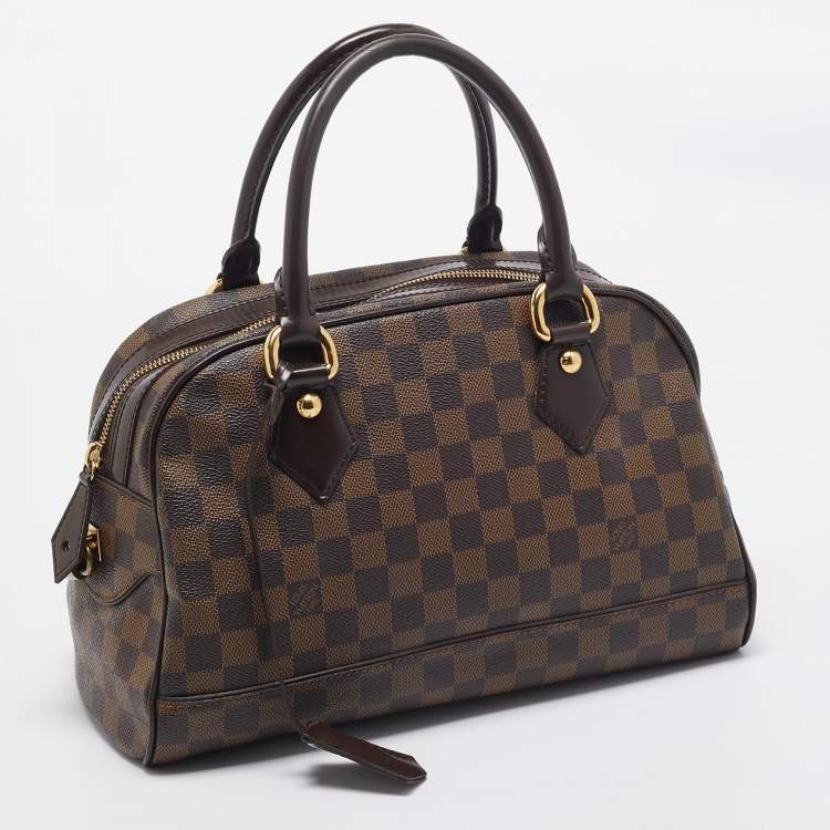 Pre Owned Louis Vuitton Damier Ebene Canvas Duomo Bag